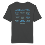 Biergarten Sammlung - blaue Variante - Backprint - T-Shirt