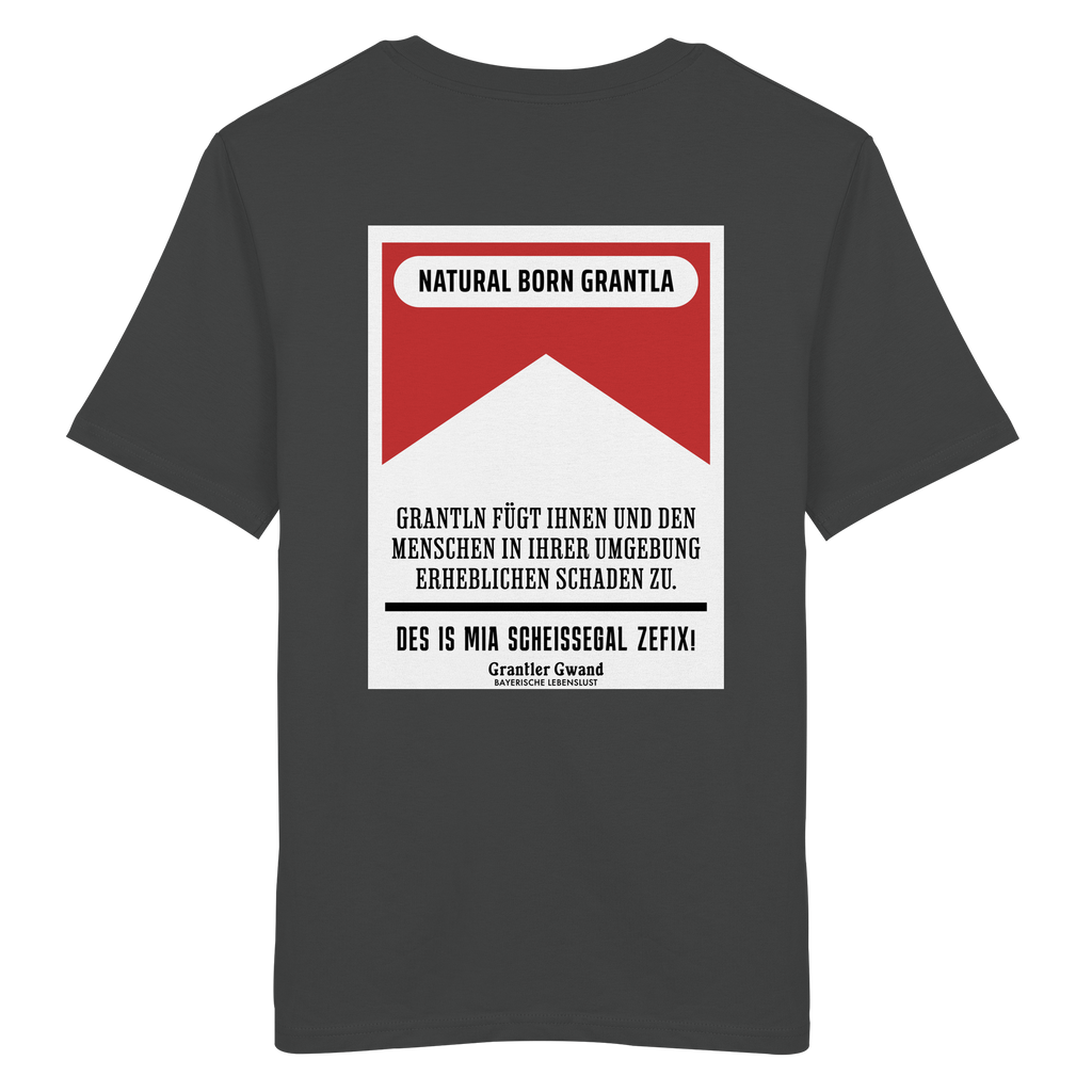 Natural Born Grantla - rote Variante - Backprint - T-Shirt