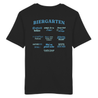 Biergarten Sammlung - blaue Variante - Backprint - T-Shirt
