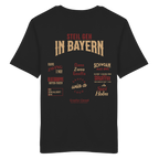 Steil geh in Bayern - rote Variante - Backprint - T-Shirt