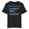 Frühschoppen - Backprint- T-Shirt