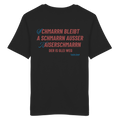 Schmarrn Bleibt A Schmarrn - Backprint - T-Shirt