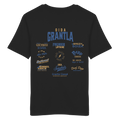 Oida Grantla 2.0 - gelbe Variante - Backprint - T-Shirt