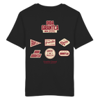 Oida Grantla Lifestyle - rote Variante - Backprint - T-Shirt