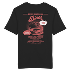 Resis Bavarian Diner - rote Variante - Backprint - T-Shirt