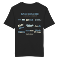 Bayerische Gmiatlichkeit 2.0 - blaue Variante - Backprint - T-Shirt