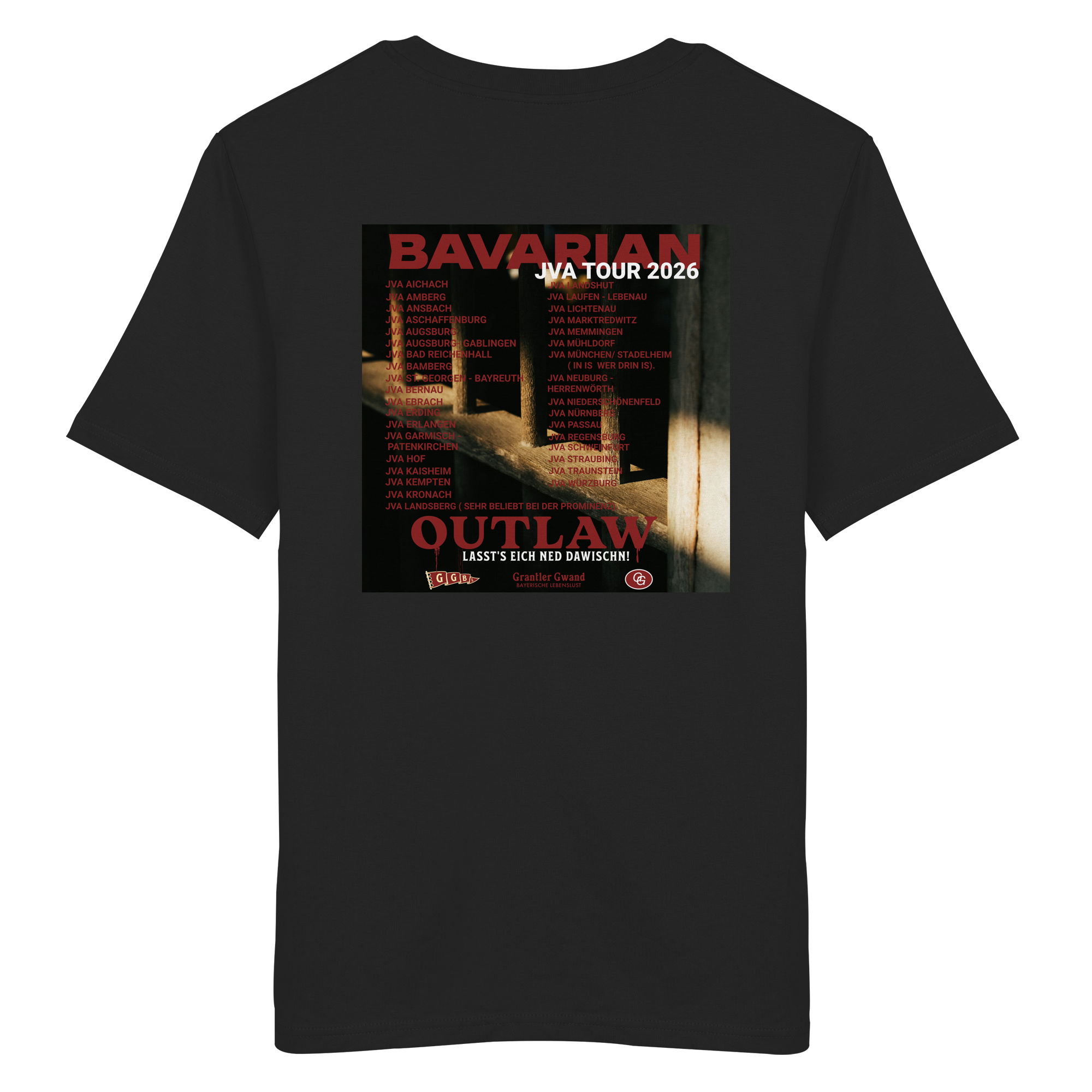 Bavarian Outlaw - Backprint - T-Shirt