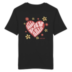 Bella Bavaria Herz - rote Variante - Backprint - T-Shirt