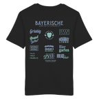 Bayerische Gmiatlichkeit - grüne Variante - Backprint - T-Shirt