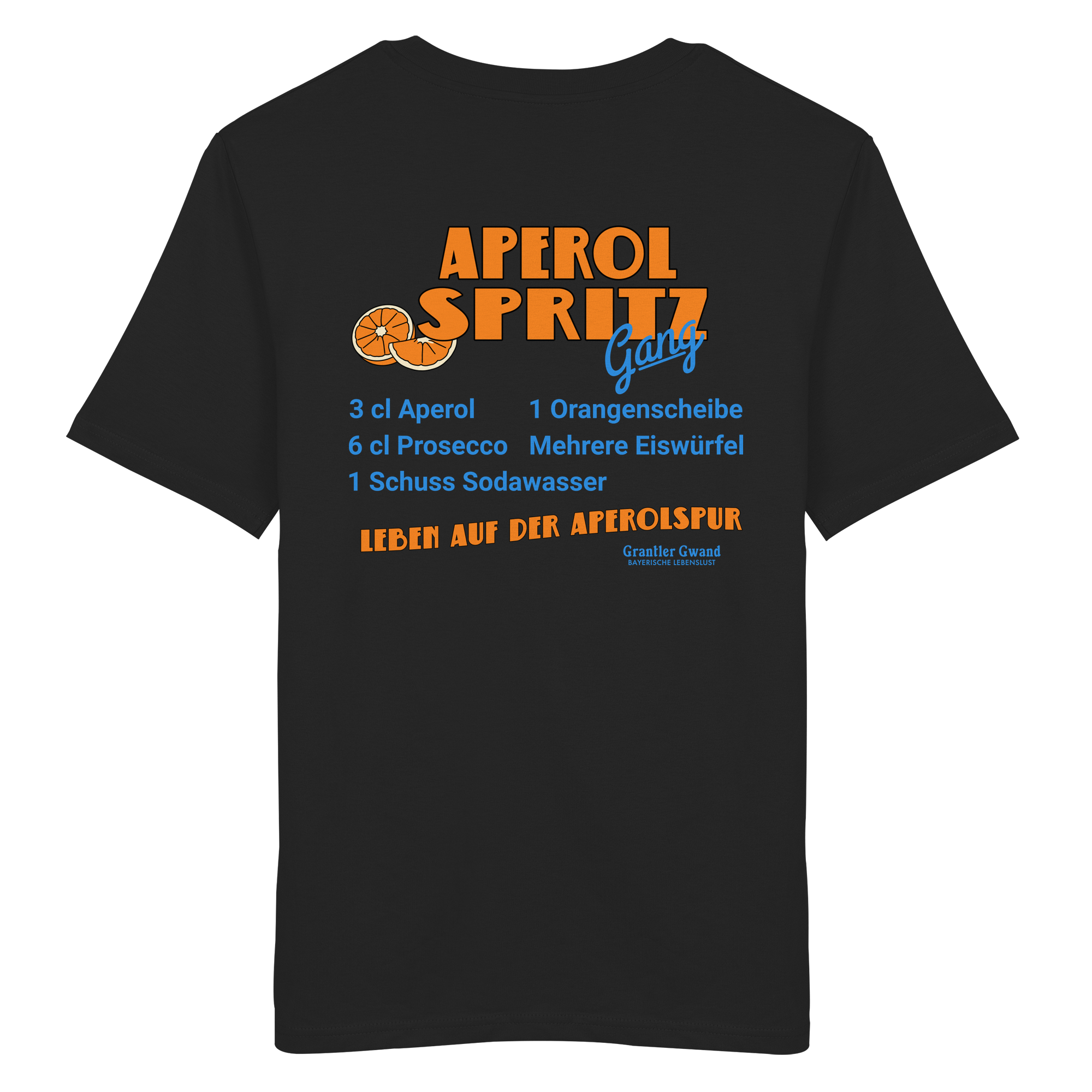 Aperol Spritz Gang - Backprint - T-Shirt