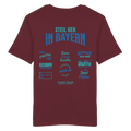 Steil geh in Bayern - T- Shirt