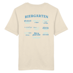 Biergarten Sammlung - blaue Variante - Backprint - T-Shirt