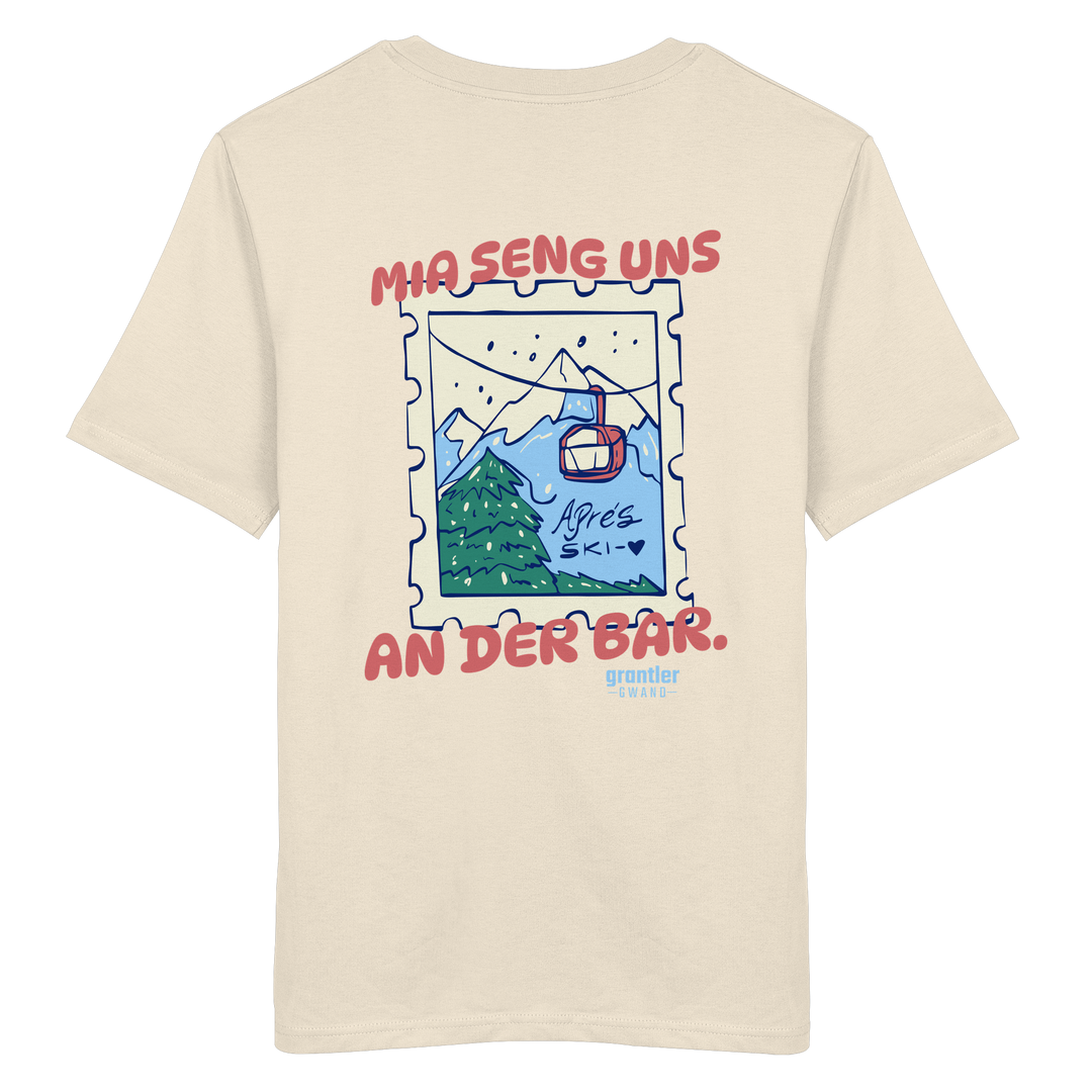 Mia seng uns an der Bar. - Organic Shirt