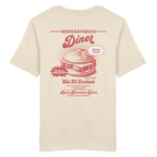 Resis Bavarian Diner - rote Variante - Backprint - T-Shirt