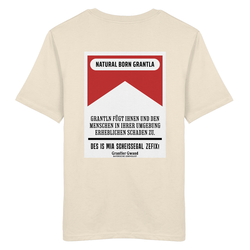 Natural Born Grantla - rote Variante - Backprint - T-Shirt
