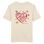 Bella Bavaria Herz - rote Variante - Backprint - T-Shirt