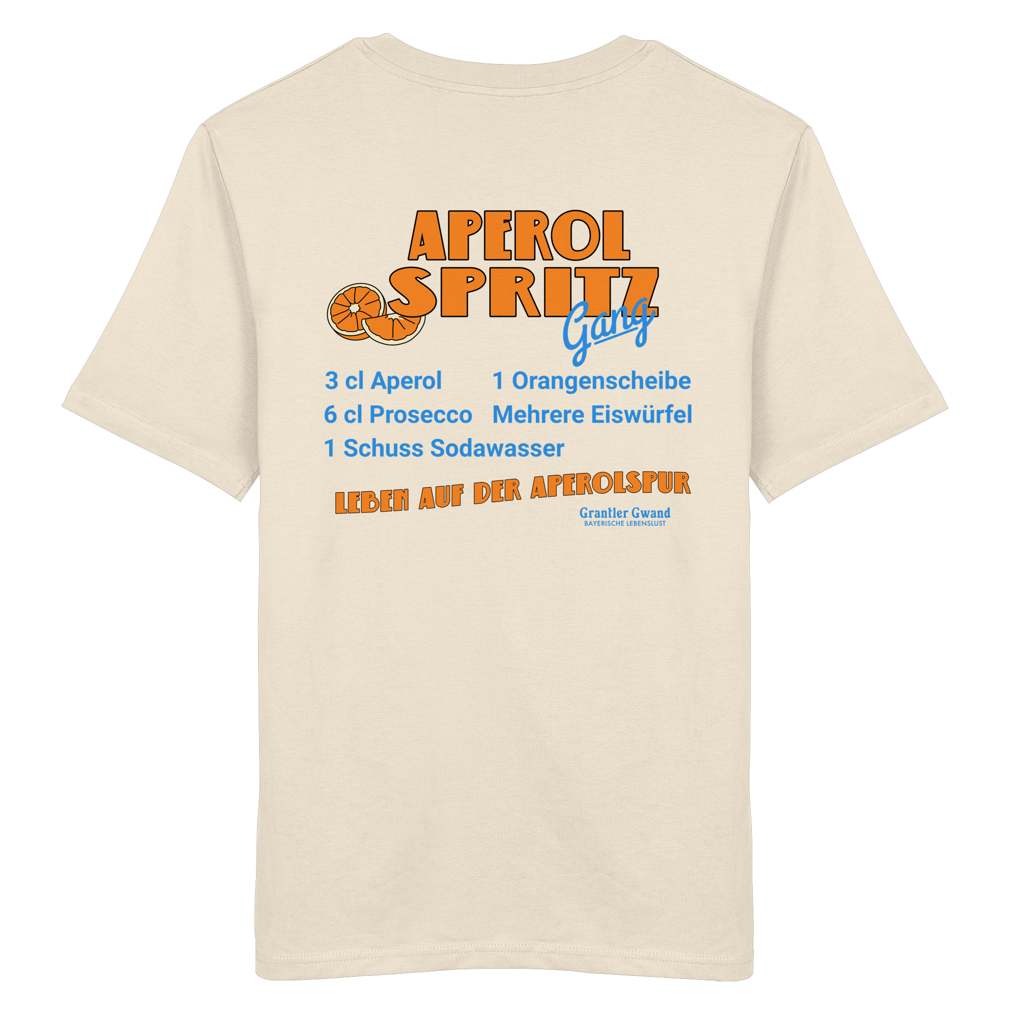 Aperol Spritz Gang - Backprint - T-Shirt
