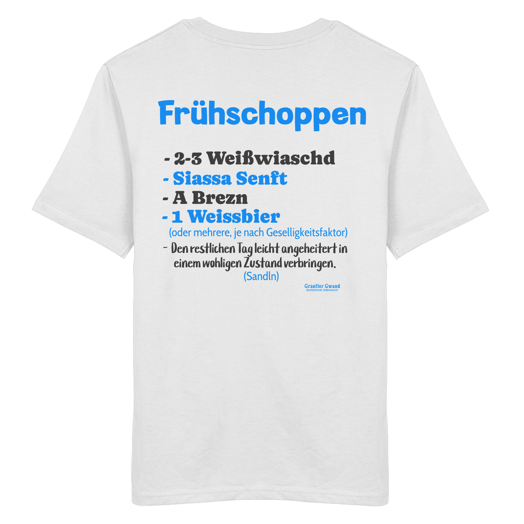 Frühschoppen - Backprint - T-Shirt