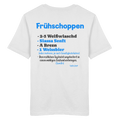 Frühschoppen - Backprint - T-Shirt