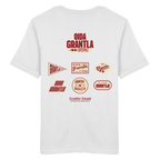 Oida Grantla Lifestyle - rote Variante - Backprint - T-Shirt