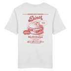 Resis Bavarian Diner - rote Variante - Backprint - T-Shirt