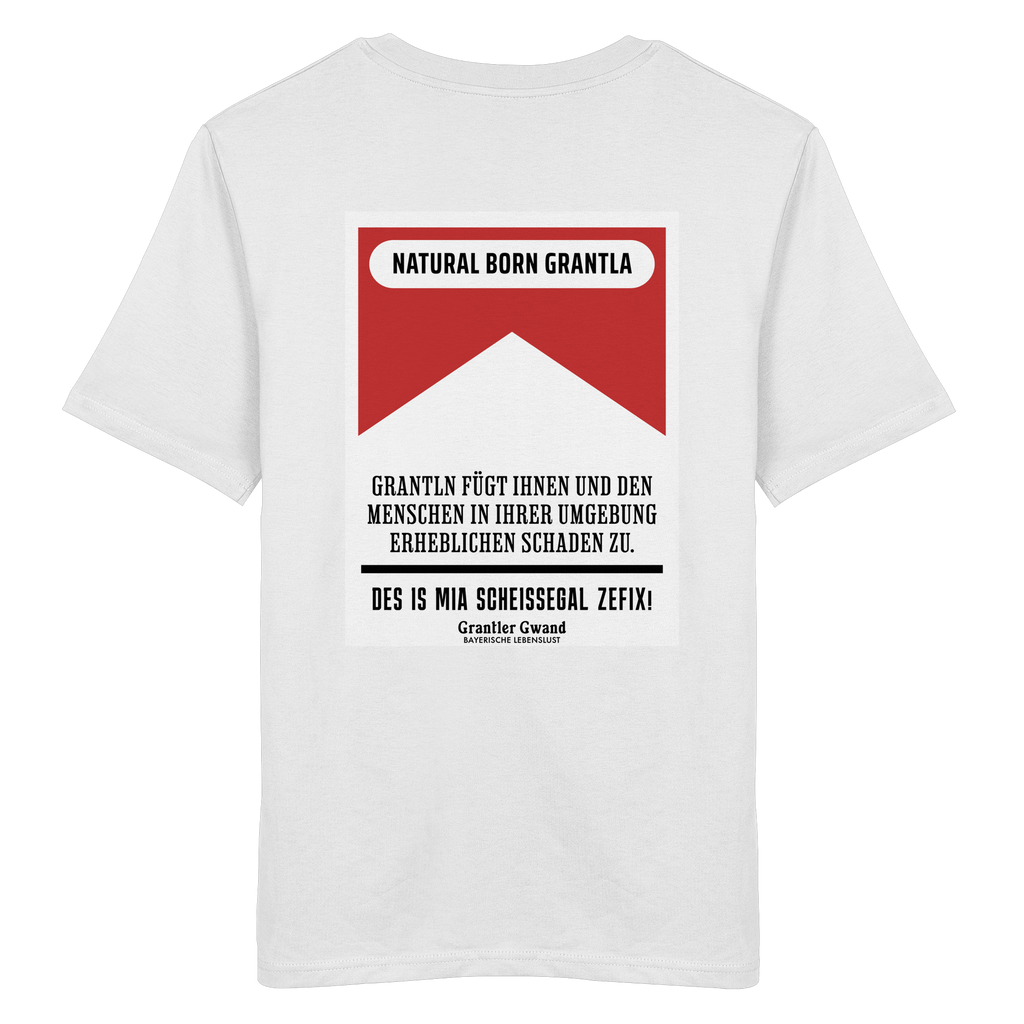 Natural Born Grantla - rote Variante - Backprint - T-Shirt