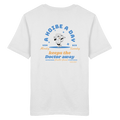 A Hoibe a Day keeps the Doctor away - hellblaue Variante - Backprint - T-Shirt