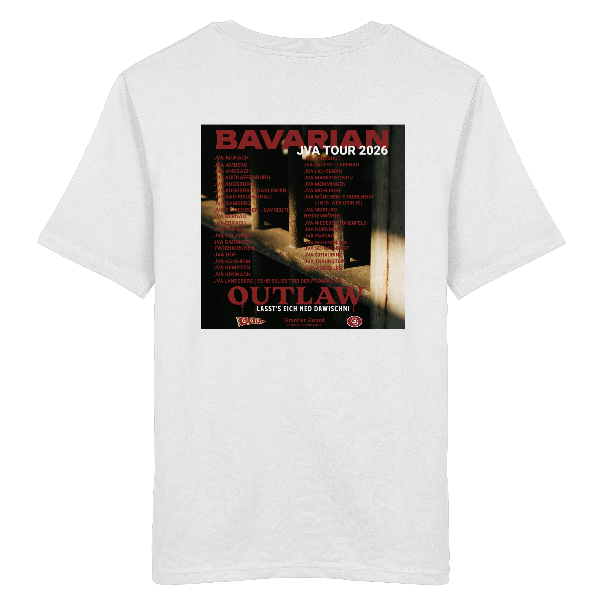 Bavarian Outlaw - Backprint - T-Shirt