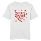 Bella Bavaria Herz - rote Variante - Backprint - T-Shirt