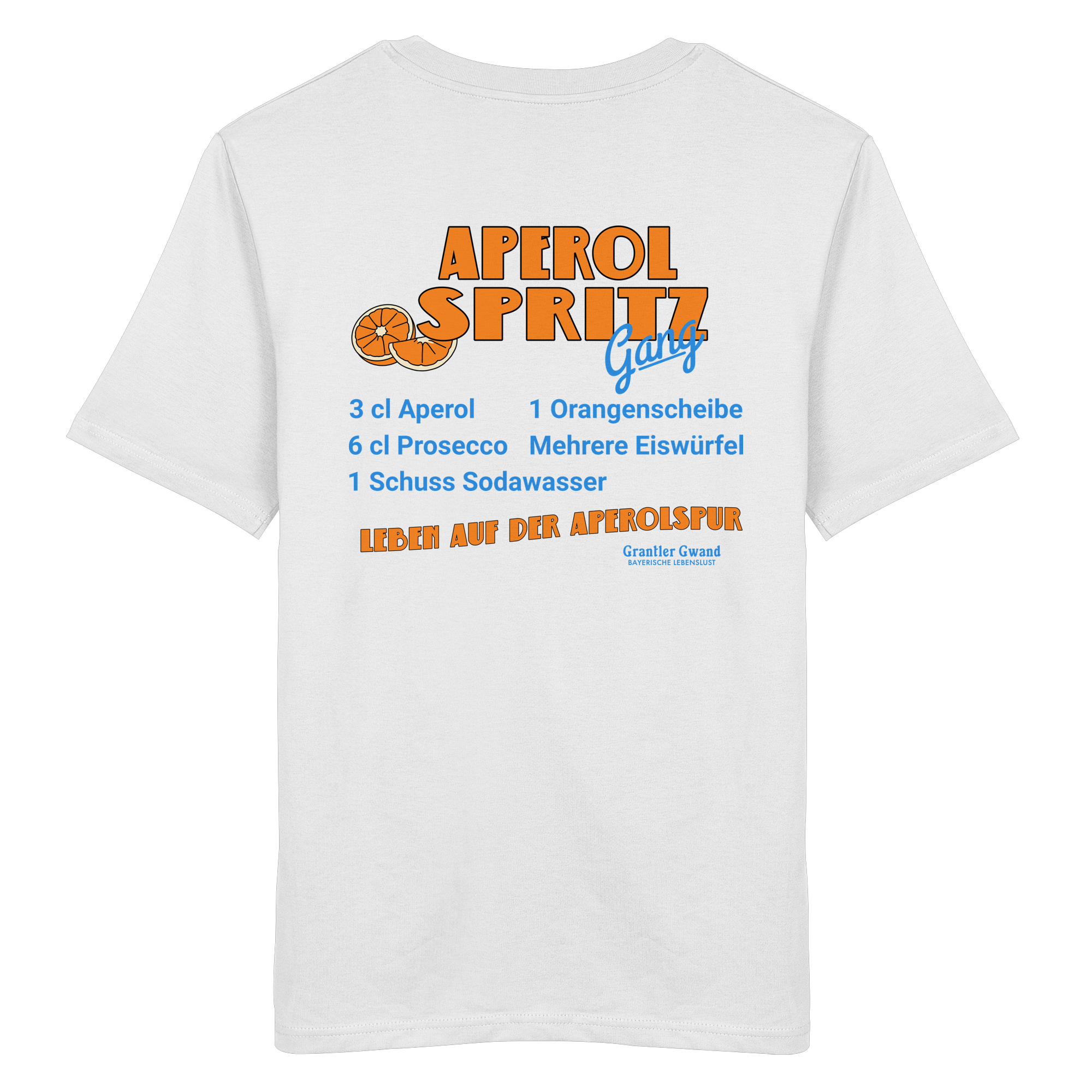 Aperol Spritz Gang - Backprint - T-Shirt