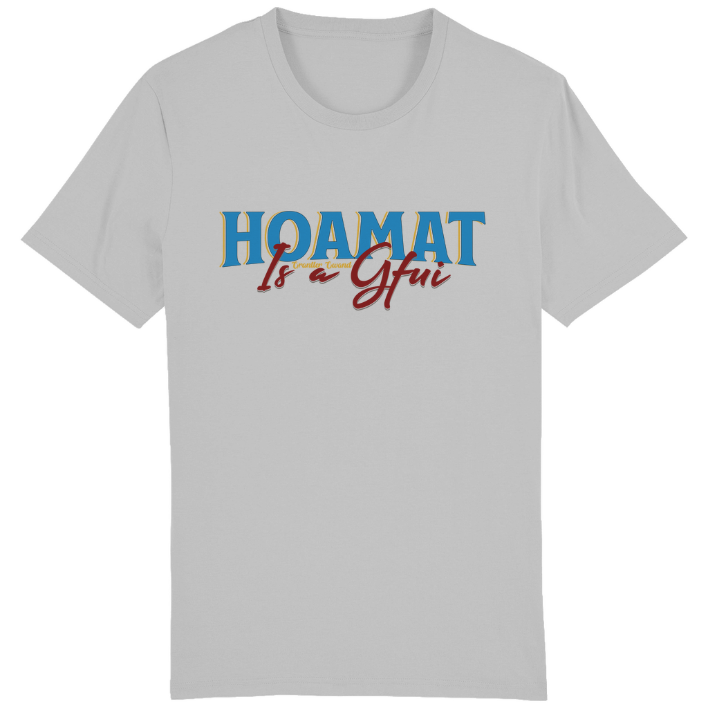 Bayerisches Herren T-Shirt Hoamat is a Gfui - blau/rot - Grantler Gwand