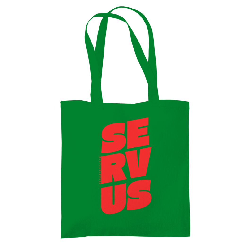 Bayerische Tragetasche - Servus - rot - Grantler Gwand