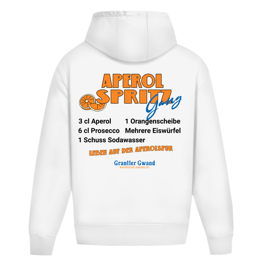 Bayerischer Heavy Oversize Hoodie Unisex - Aperol Spritz Gang - Grantler Gwand