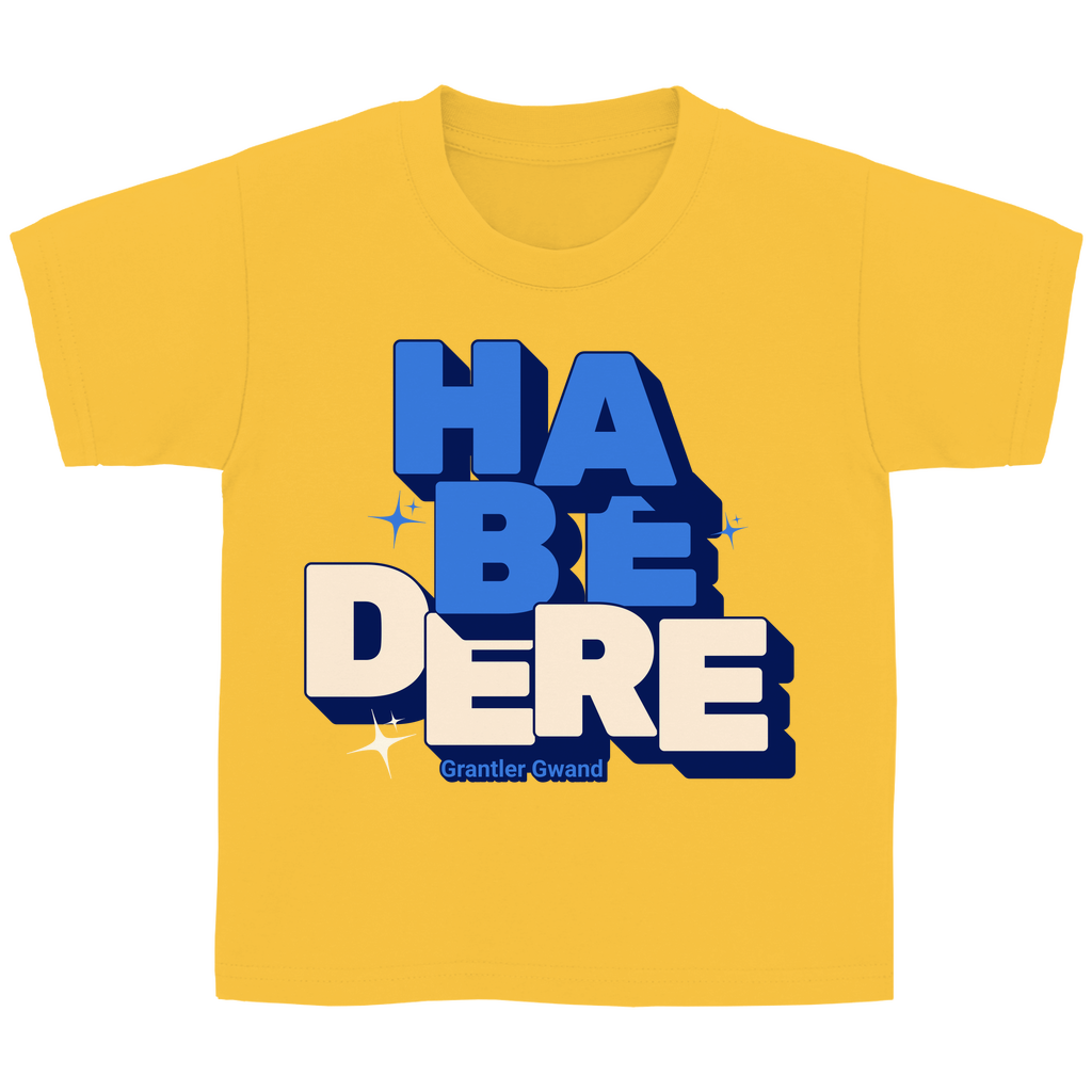 Bayerisches Kinder T-Shirt - Habe dere - blau - Grantler Gwand