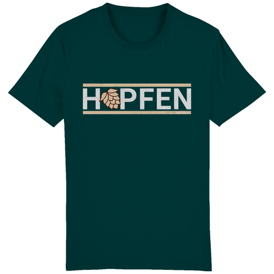 Bayerisches Herren T-Shirt Hopfen - gold - Grantler Gwand