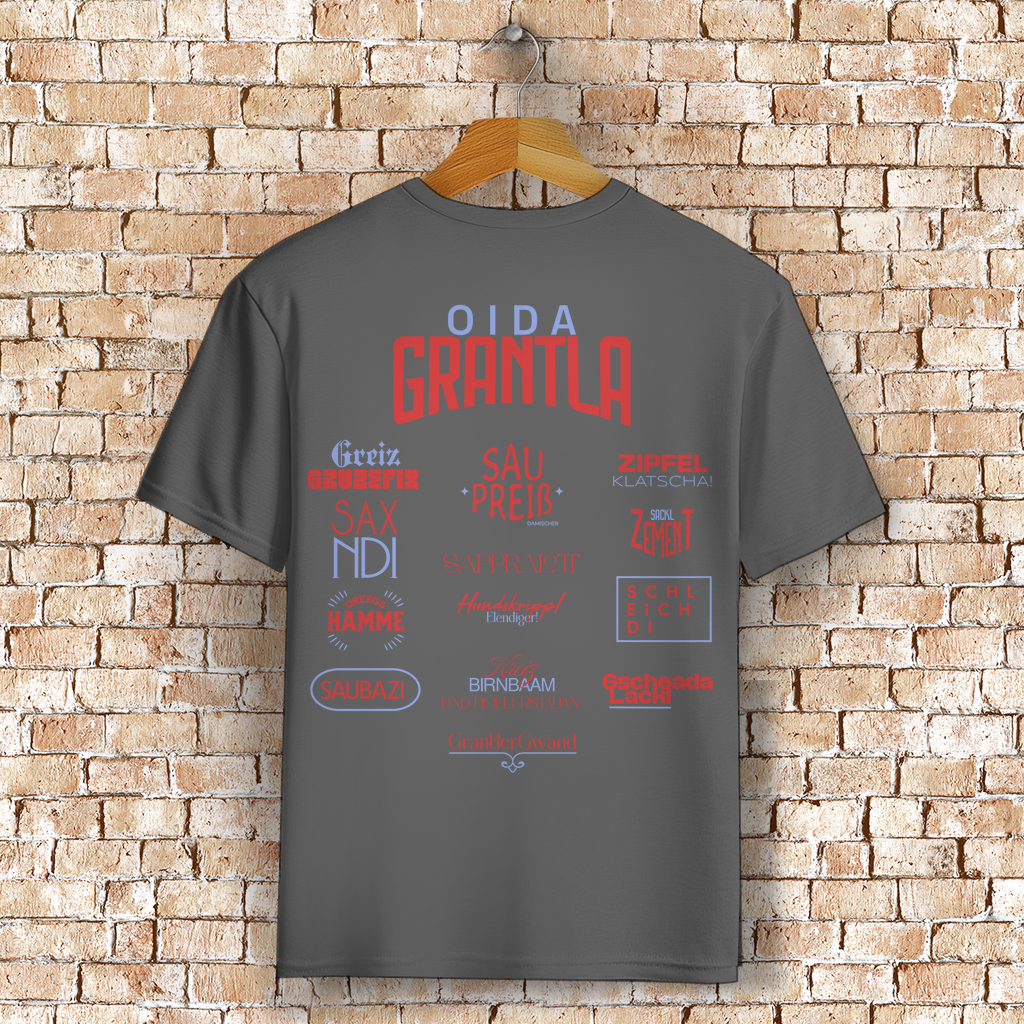 Bayerisches T-Shirt Unisex - Fluchshirt - Grantler Gwand