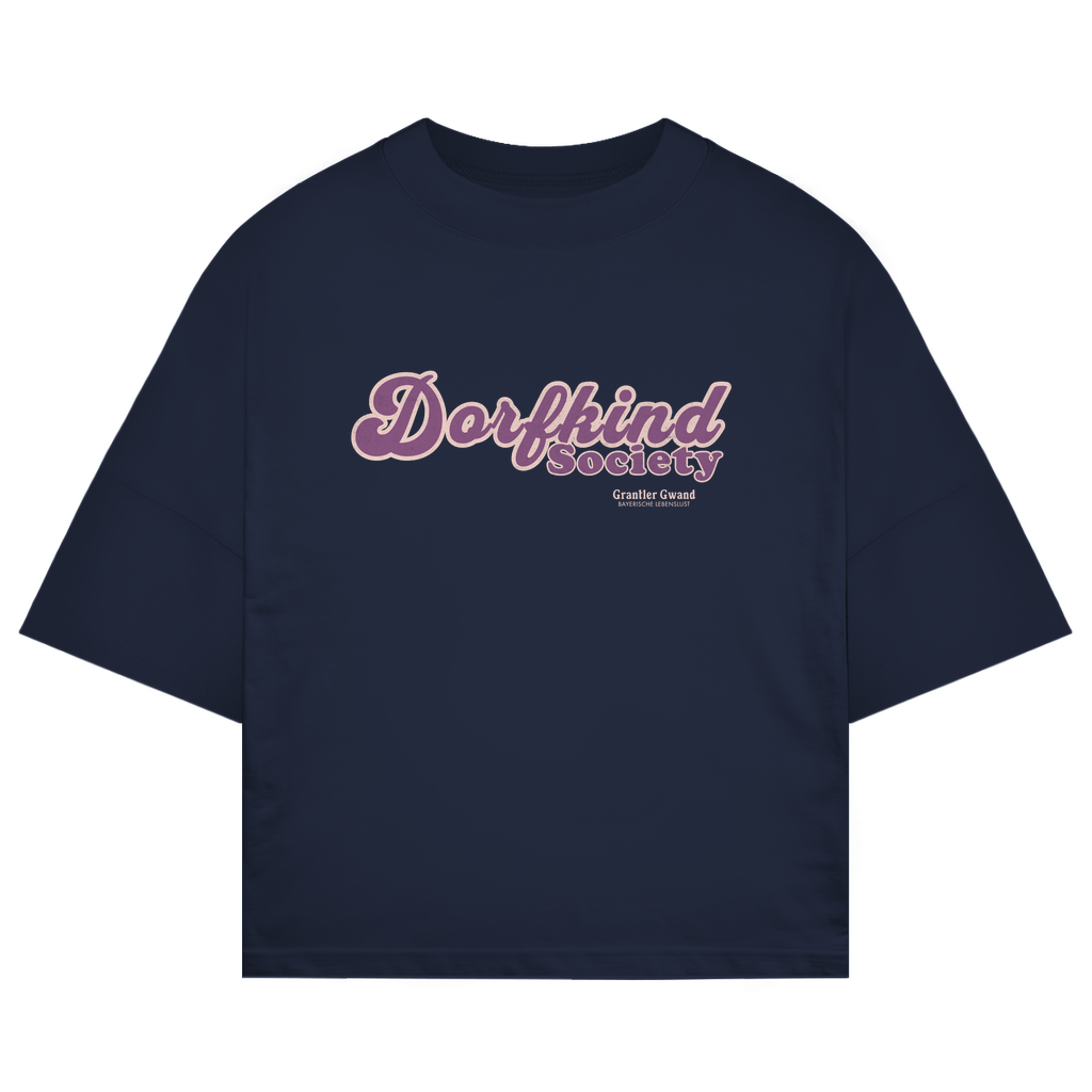 Bayerisches Oversize T-Shirt - Dorfkind Society - Grantler Gwand