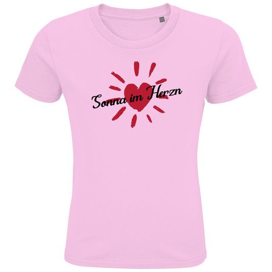 Bayerisches Kinder Premium Bio T-Shirt Sonna im Herzn - Grantler Gwand