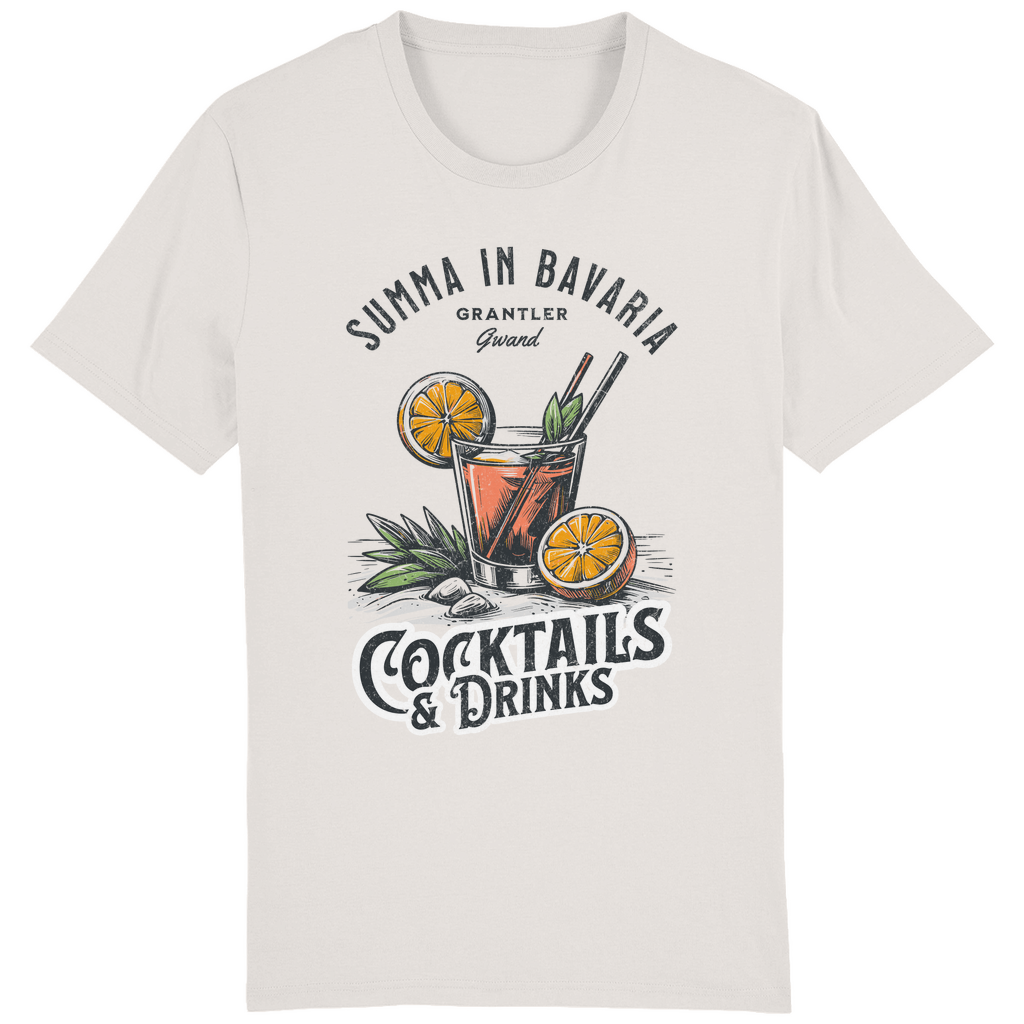 Bayerisches Herren T-Shirt Summa in Bavaria - Cocktail & Drinks - Grantler Gwand