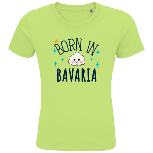 Bayerisches Kinder Premium Bio T-Shirt Born in Bavaria - Grantler Gwand