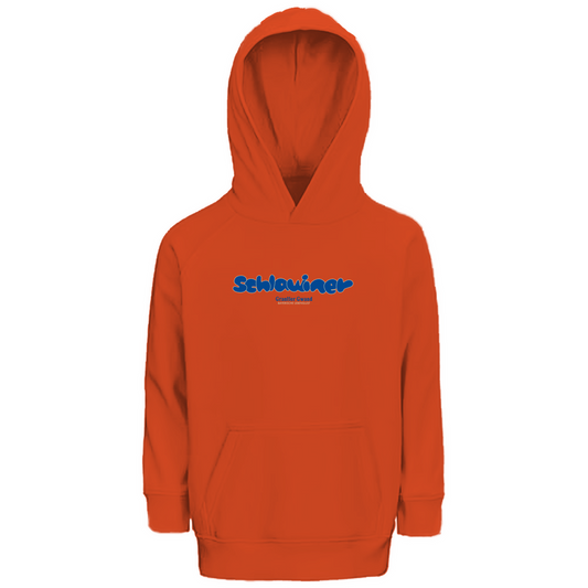 Bayerischer Kinder Premium Bio Hoodie - Schlawiner - blau - Grantler Gwand
