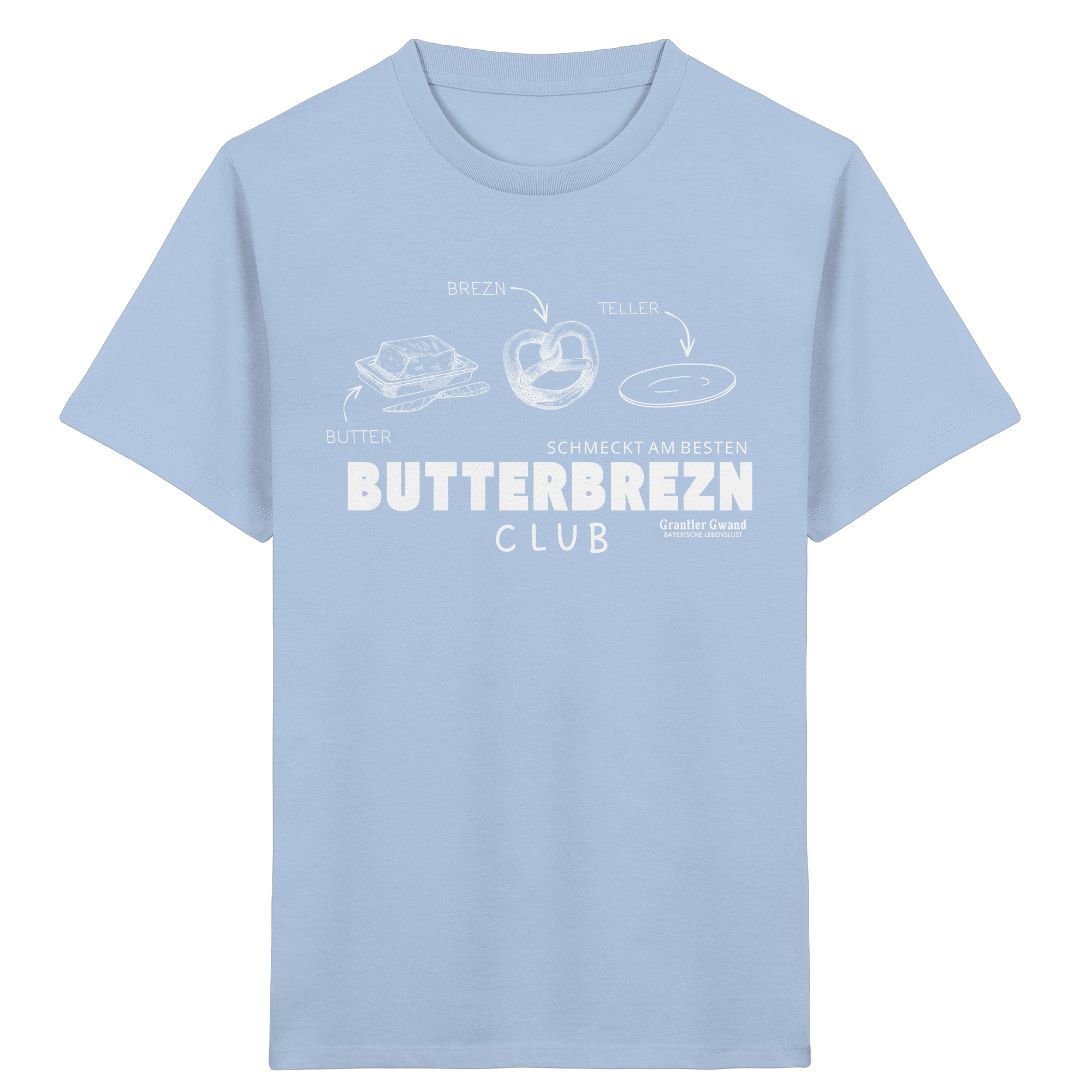 Butterbrezn Club - Kinder T-Shirt