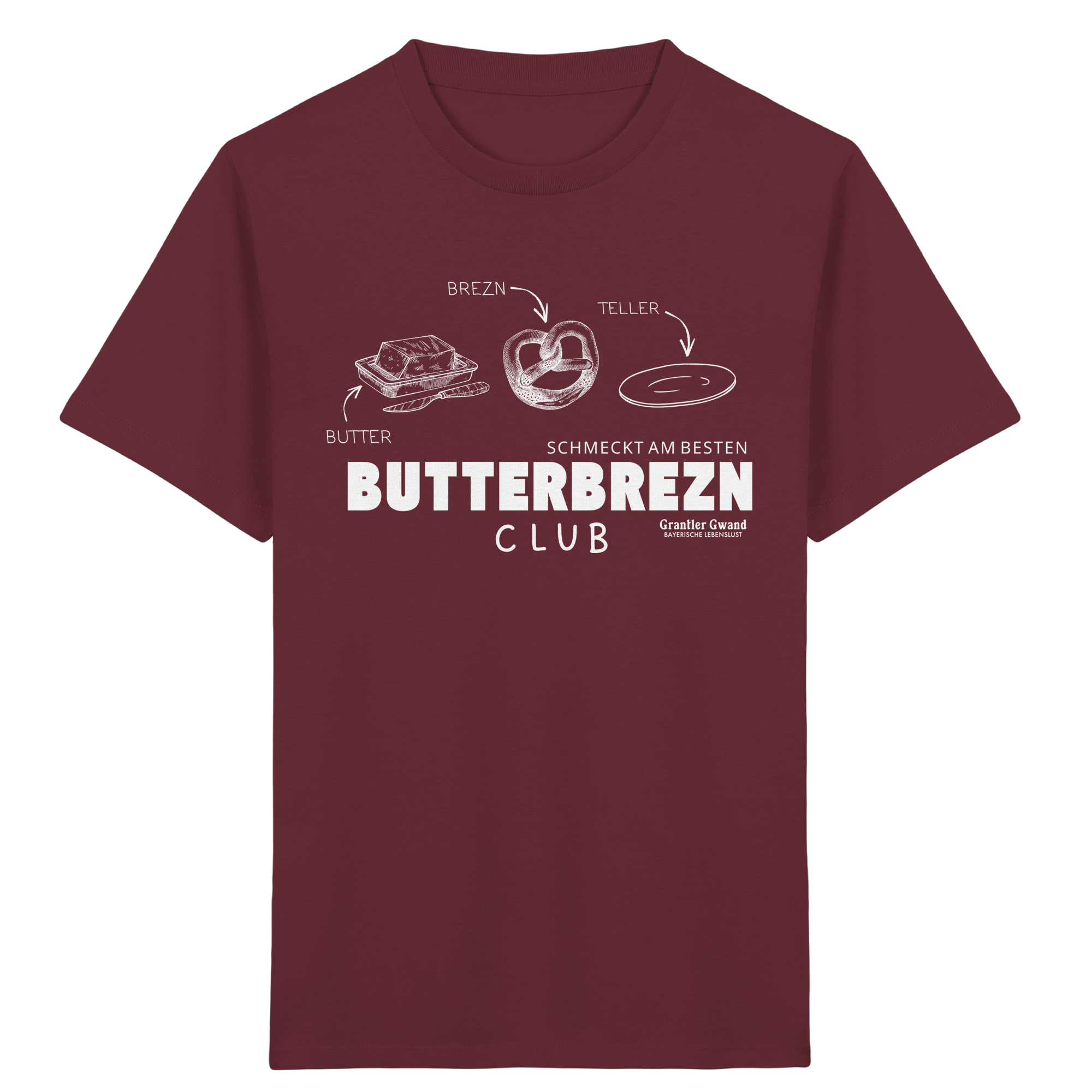 Butterbrezn Club - Kinder T-Shirt
