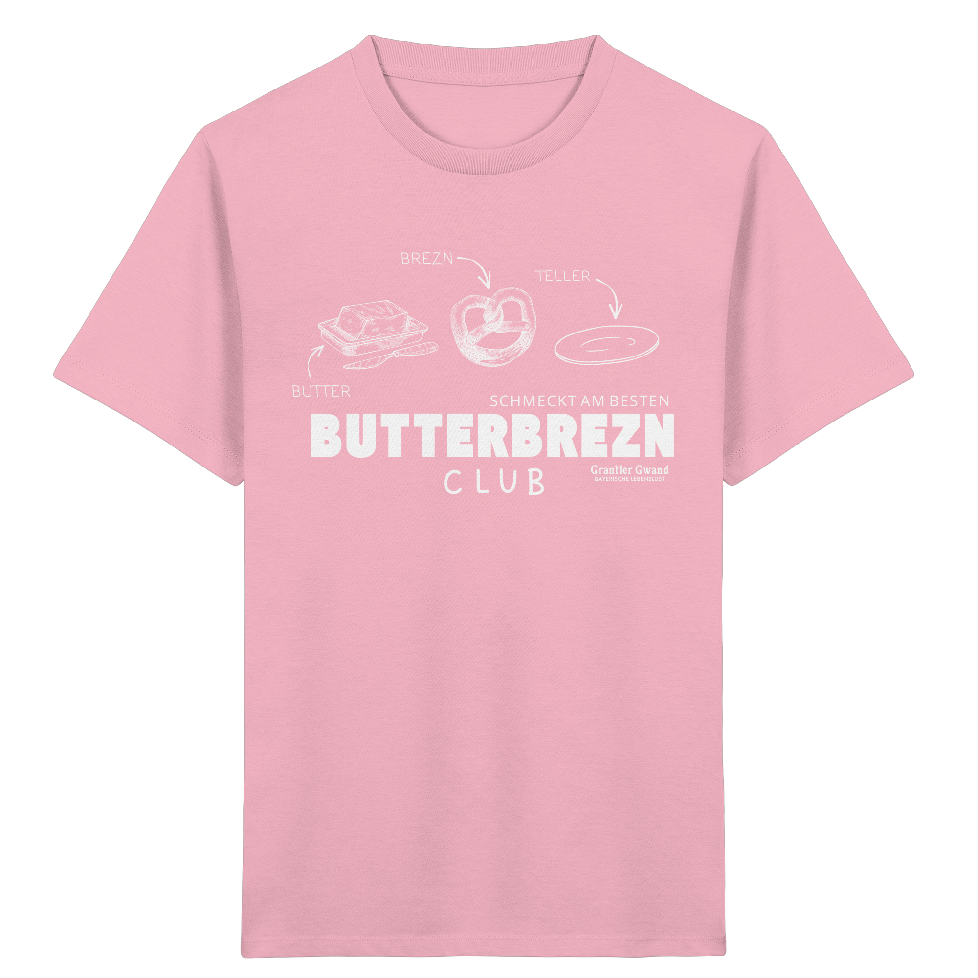 Butterbrezn Club - Kinder T-Shirt