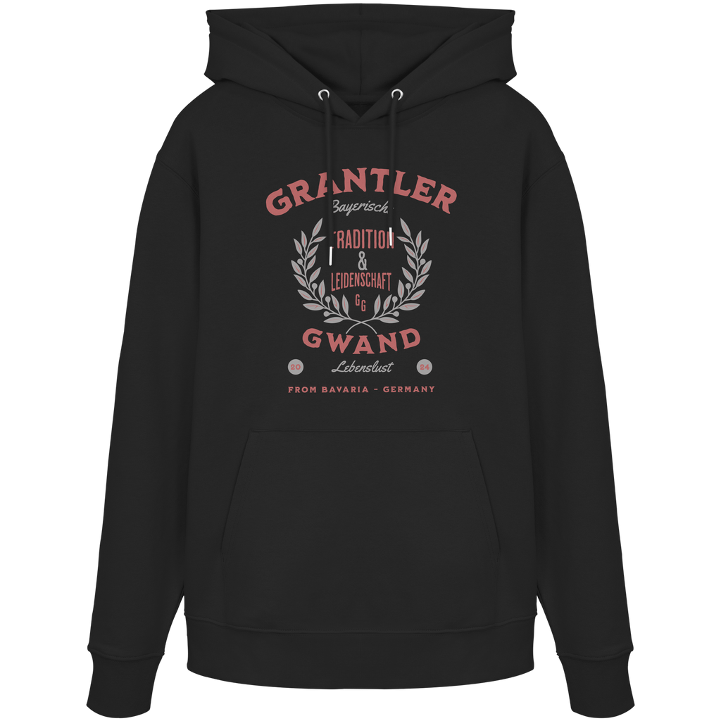 Tradition & Leidenschaft - Rote Variante - Frontprint - Hoodie