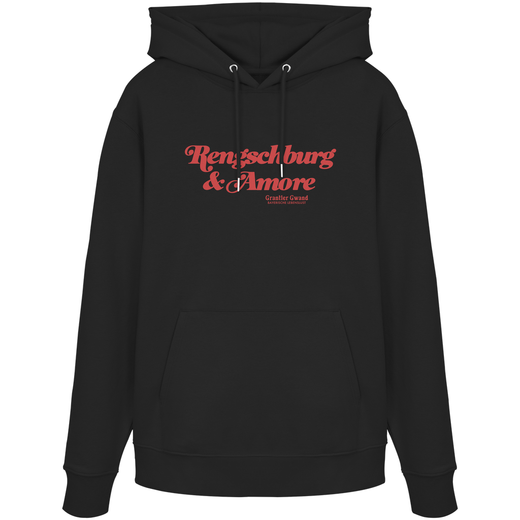Rengschburg & Amore - rote Variante - Frontprint - Hoodie