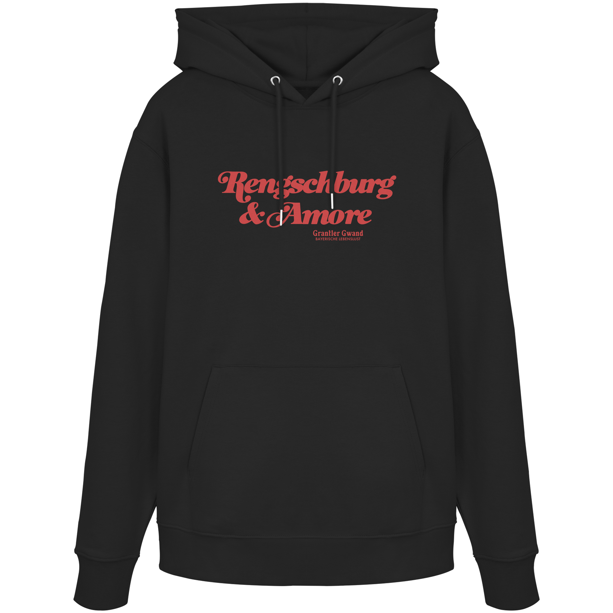 Rengschburg & Amore - rote Variante - Frontprint - Hoodie