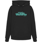 Schwarzer Unisex Hoodie mit grünem „Bella Bavaria“-Frontprint – bayerische Streetwear von Grantler Gwand im modernen, minimalistischen Design.