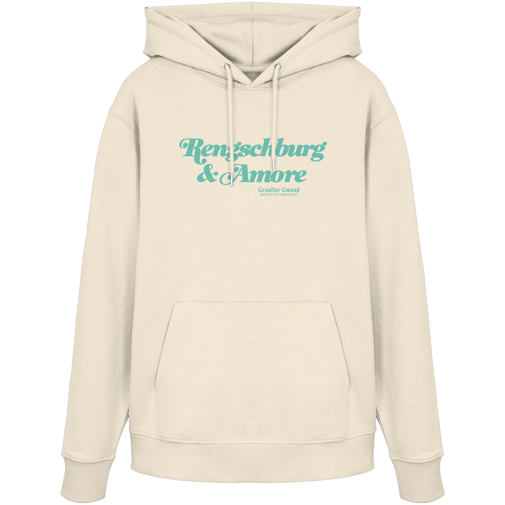 Rengschburg & Amore - grüne Variante - Frontprint - Hoodie