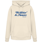 Weißbier & Amore - blaue Variante - Frontprint - Hoodie